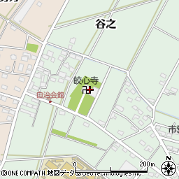 皎心寺周辺の地図