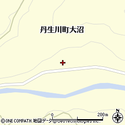 岐阜県高山市丹生川町大沼156周辺の地図
