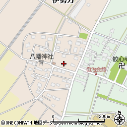 埼玉県深谷市伊勢方303周辺の地図