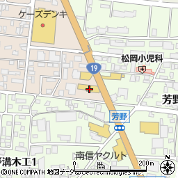 ＰｉＰｉｔ　松本店周辺の地図