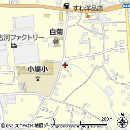 茨城県古河市小堤34周辺の地図