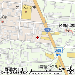 株式会社長野フジカラー松本事業所周辺の地図