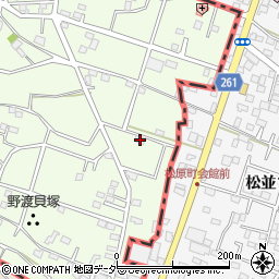栃木県下都賀郡野木町野渡226-3周辺の地図