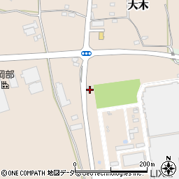 茨城県下妻市大木93周辺の地図