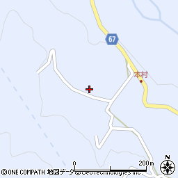 長野県松本市入山辺6321周辺の地図
