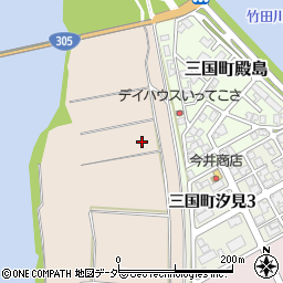 福井県坂井市三国町三国周辺の地図