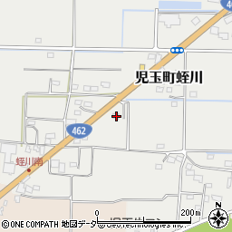 埼玉県本庄市児玉町蛭川415-2周辺の地図