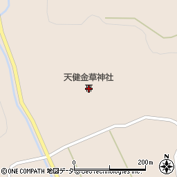 天健金草神社周辺の地図