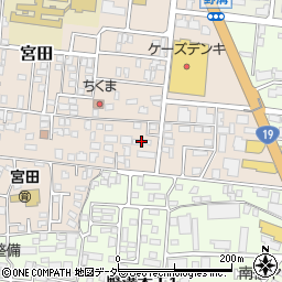 ブレインマンション宮田周辺の地図
