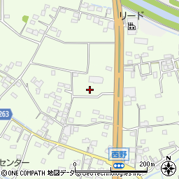 埼玉県熊谷市西野381周辺の地図