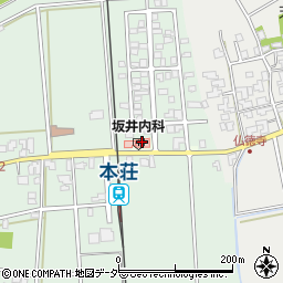 坂井内科周辺の地図