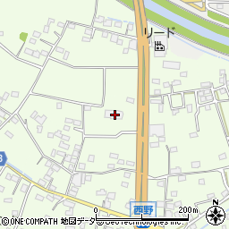 埼玉県熊谷市西野386周辺の地図
