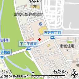 長野県松本市石芝4丁目1周辺の地図