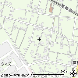 埼玉県深谷市岡3776周辺の地図