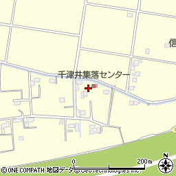 千津井集落センター周辺の地図