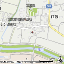 埼玉県熊谷市江波428周辺の地図