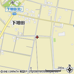 埼玉県熊谷市下増田458-5周辺の地図