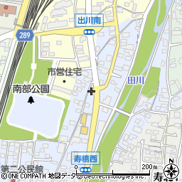 タカサワ松本サービスポイント周辺の地図