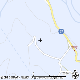 長野県松本市入山辺6300周辺の地図