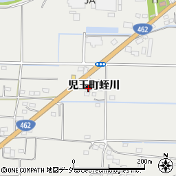 埼玉県本庄市児玉町蛭川305-1周辺の地図