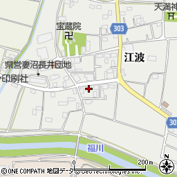 埼玉県熊谷市江波433周辺の地図