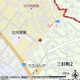 茨城県古河市静町13-1周辺の地図