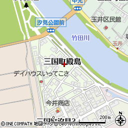 福井県坂井市三国町殿島周辺の地図