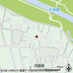 茨城県つくば市上菅間周辺の地図