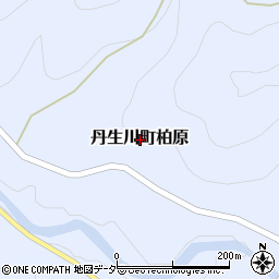 岐阜県高山市丹生川町柏原周辺の地図