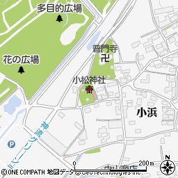 小松神社周辺の地図