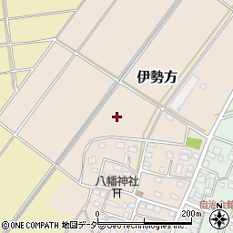 埼玉県深谷市伊勢方周辺の地図