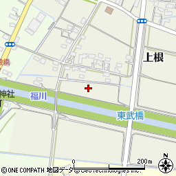 埼玉県熊谷市上根628-1周辺の地図