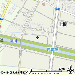 埼玉県熊谷市上根628-3周辺の地図
