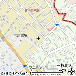 茨城県古河市静町13周辺の地図