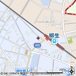 石川自転車預り所周辺の地図