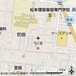 書道教育会宮田教室周辺の地図
