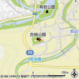 吉崎公園周辺の地図