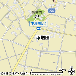 埼玉県熊谷市下増田992周辺の地図