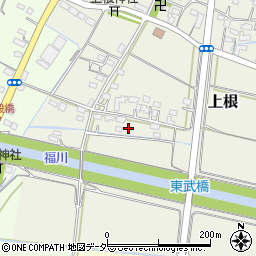 埼玉県熊谷市上根620周辺の地図