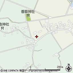 茨城県結城郡八千代町粕礼43周辺の地図