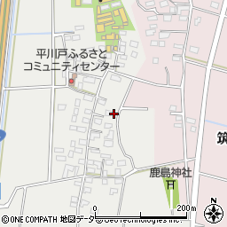 茨城県下妻市平川戸261周辺の地図