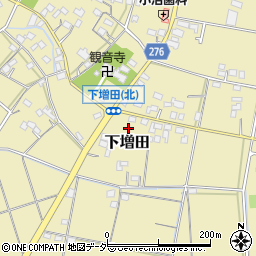 埼玉県熊谷市下増田987-1周辺の地図