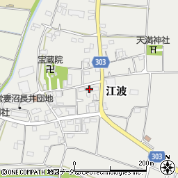 埼玉県熊谷市江波401周辺の地図
