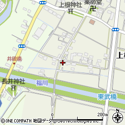 埼玉県熊谷市上根622周辺の地図