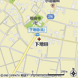 埼玉県熊谷市下増田989周辺の地図