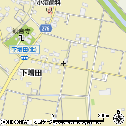 埼玉県熊谷市下増田999周辺の地図