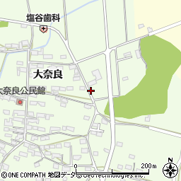 長野県佐久市田口大奈良周辺の地図