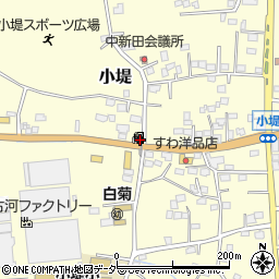 茨城県古河市小堤249周辺の地図