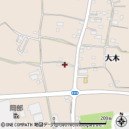 茨城県下妻市大木145周辺の地図