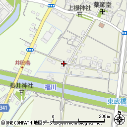 埼玉県熊谷市上根571周辺の地図